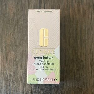 Clinique Even Better Makeup SPF 15 - WN 114 Golden